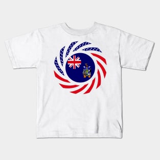 South Georgia Islander American Multinational Patriot Flag Series Kids T-Shirt